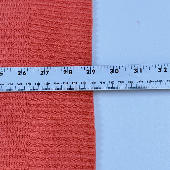 Aerie Oversized Cardigan‎ Sweater Womens Small Orange Academia Boyfriend Fall - Picture 12 of 12